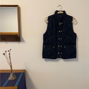 J. Crew Navy Signature Vest